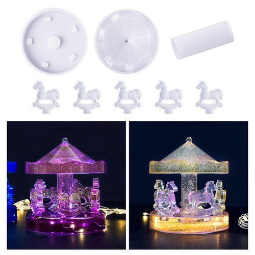 Carousel diy silicone - carousel,