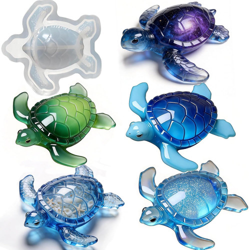 Sea turtle resin molds - sea,